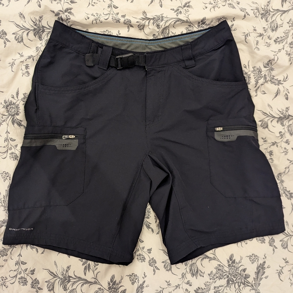 Columbia titanium men's shorts size 34